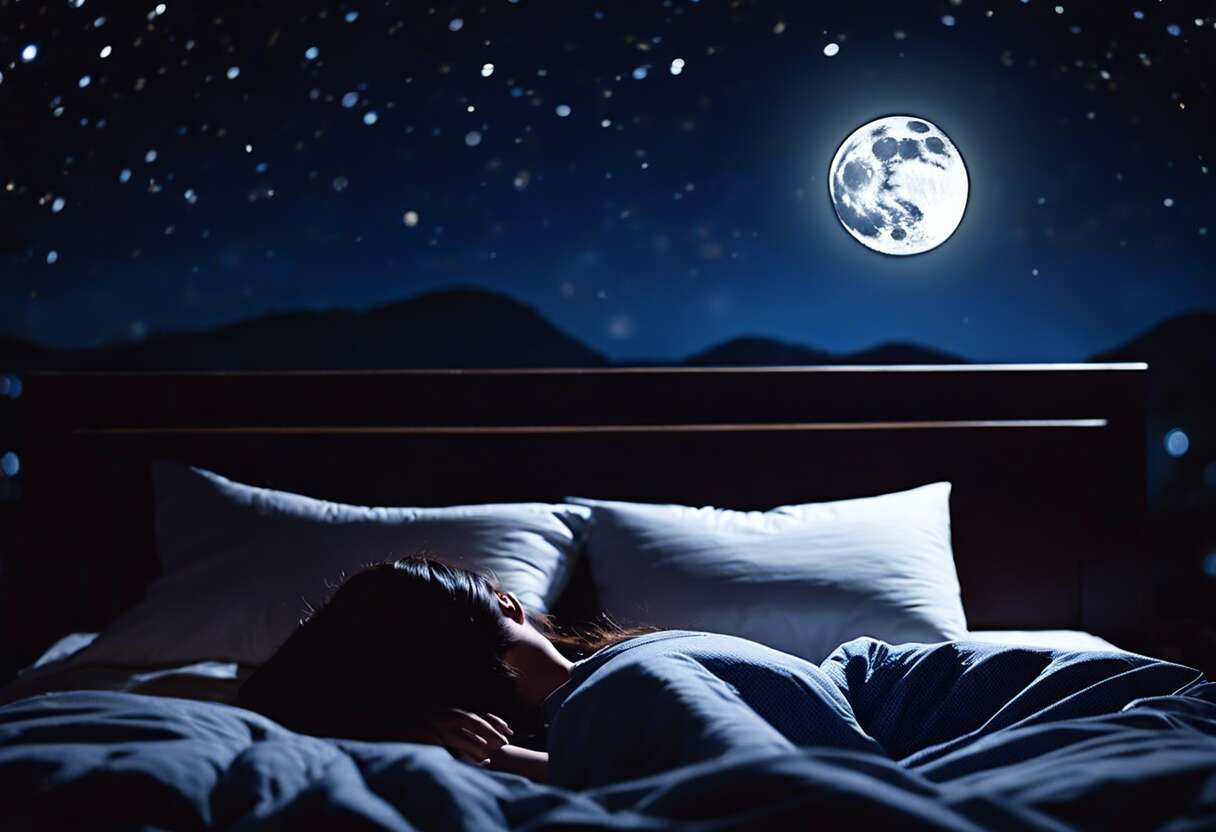 Les effets de la pleine lune sur le sommeil et le comportement